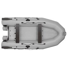 Надувная лодка Фрегат M-350 FM Light серый