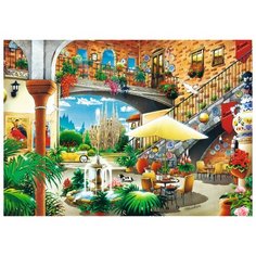 Пазлы 2000 деталей"Вид на Барселону Trefl