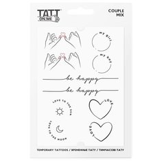 Временные тату Couple mix / Татуировки на тело Tat Ton.Me