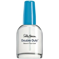 Sally Hansen базовое и верхнее покрытие Double Duty Strengthening Base & Top Coat, прозрачный