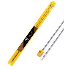 Спицы для вязания прямые Maxwell Gold, металл арт.35-25 ?2,5 мм /35 см (2 шт)