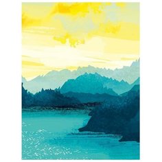 Постер "Раннее утро", 30 х 40 см 6944363 Сима ленд