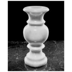 Ваза для цветов КМ&MARBLЕ Сlassic мрамор 25х11 см КОЕЛГАМРАМОР