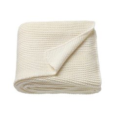 INGABRITTA игабритта Плед, белый с оттенком130x170 см Ikea