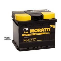 MORATTI 5550064055 Аккумулятор 55 А/ч п.п. Moratti ток 550 207 х 175 х 175 кубик 5 550 064 055