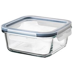 IKEA Контейнер Икеа/365+ 99269122, 15x15 см, прозрачный/синий