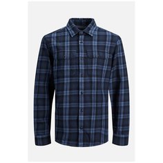 Рубашка Jack & Jones размер 48/M синий