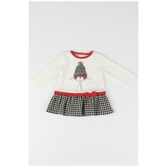 Платье MEK размер 74 (9M), белый