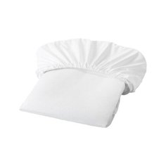 LENAST ленаст Наматрасник, водоотталкивающий, белый60x120 см Ikea