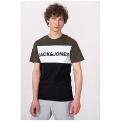 Футболка Jack & Jones 12173968 размер 46/S, зеленый