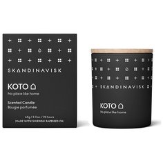 Свеча ароматическая koto с крышкой, 65 г (новая) Skandinavisk