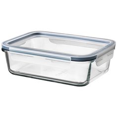 IKEA Контейнер Икеа/365+ 49269073, 15x21 см, прозрачный/синий