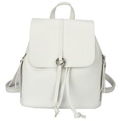 Сумка-торба женская OrsOro, искусственная кожа, белый