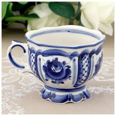 Чашка «Надежда», 12х10х8 см, гжель 697002 Сима ленд