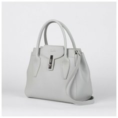 Сумка жен 413С, 30*15*26, отд на молнии, 2 н/карман, серый 5058106 Savio