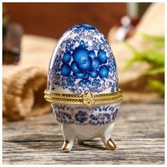 Шкатулка "Жостово" 7.5х4.7 см 433661 Сима ленд