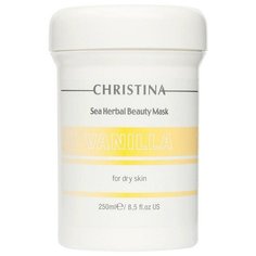 Ванильная маска красоты для сухой кожи Christina Sea Herbal Beauty Mask Vanilla, 250 мл