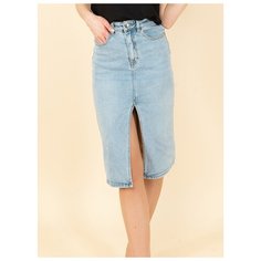 Юбка КАЛЯЕВ, размер 42, голубой