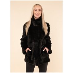 Шуба КАЛЯЕВ размер 40 блэк