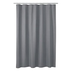 TOLFSEN тольфсен Штора для ванной, темно- серый/сатин полоска180x200 см Ikea