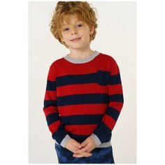 Джемпер Ido размер 116, красный/синий