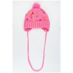 Шапка-ушанка Marhatter размер 50-52, коралловый