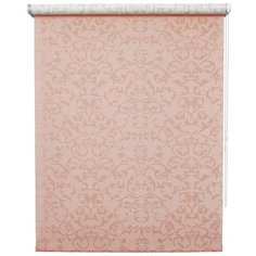 Рулонная штора Уют 8354 Дельфы (какао), 70х175 см