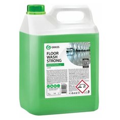 Средство для мытья пола 5,6 кг GRASS FLOOR WASH STRONG, щелочное, низкопенное, концентрат, 125193