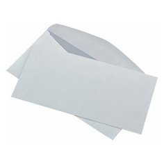 Конверты E65 (110х220 мм), клей, 80 г/м2, комплект 1000 шт., клапан автомат, внутренняя запечатка, 112192, 1151 Курт