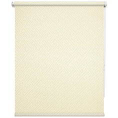 Рулонная штора Уют 8463 Лабиринт (бежевый), 60х175 см