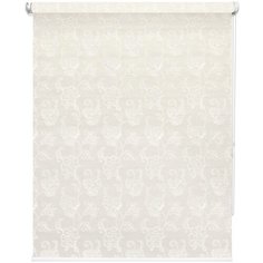 Рулонная штора Уют 8430 Тюильри (белый), 90х175 см