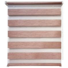 Рулонная штора с эффектом «день-ночь» Уют 8783 Канзас (какао), 60х160 см