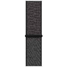 Apple Спортивный браслет Nike (для корпуса 40 мм), черный