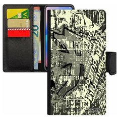 Чехол- книжка на смартфон iPhone 7, "Стрит- арт" Живопись Граффити Utaupia