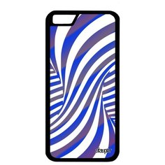 Защитный чехол на смартфон // iPhone 6S // "Иллюзия торнадо" Воронка Мираж, Utaupia, голубой