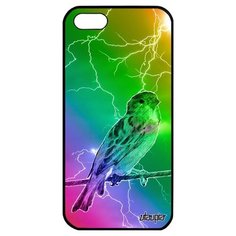 Чехол на смартфон // iPhone 5 5S SE (2016) // "Воробей" Городской Домовый, Utaupia, цветной