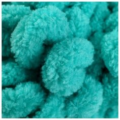 Пряжа "Puffy" 100 % микрополиэстер 9м/100г (490 морская волна) 1моток 4234663 Alize