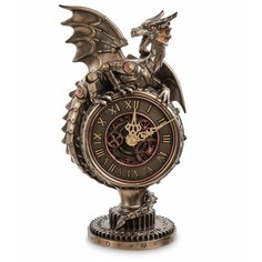 Часы настольные в стиле Стимпанк Дракон Размер: 14*4*26 см Veronese