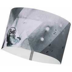 Повязка Buff Headband Tech Fleece Hatay Grey размер One size, серый