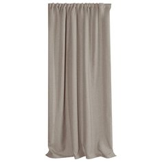 Комплект штор "Волшебная ночь". Рогожка 165/270 - 2 пр. Какао.