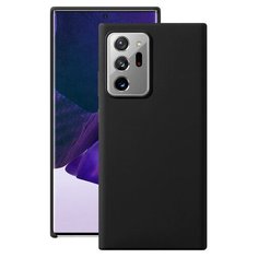 Чехол Liquid Silicone Case для Samsung Galaxy Note 20 Ultra, черный, Deppa 87736