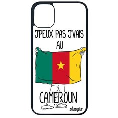 Необычный чехол на смартфон // iPhone 11 Pro Max // "Еду в Камерун" Государственный Принт, Utaupia, белый