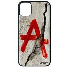 Защитный чехол на смартфон // Apple iPhone 11 Pro Max // "Анархия" Дизайн Знак, Utaupia, серый