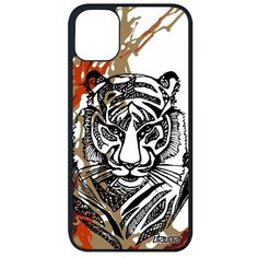 Красивый чехол на смартфон // iPhone 11 Pro Max // "Тигр" Хищник Охота, Utaupia, цветной