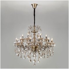 Подвесная люстра с хрусталем 285/18 strotskis Bogates