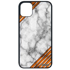 Защитный чехол на смартфон // Apple iPhone 11 Pro Max // "Уголок" Дизайн Узор, Utaupia, светло- серый