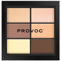Provoc Палетка для коррекции лица, оттенок medium light