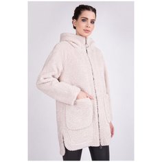 Шуба Electrastyle размер 44 бежевый