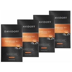 Кофе молотый Davidoff Espresso 57, 4 пачки по 250г