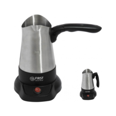 First 5450-3 Кофеварка- турка FIRST, 800 Вт, 0.35 л, складная ручка, Стальной